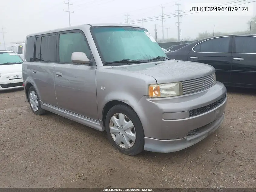 2006 Scion Xb VIN: JTLKT324964079174 Lot: 44559215