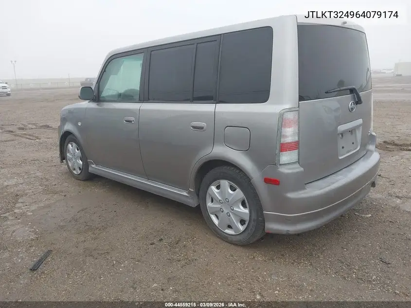 2006 Scion Xb VIN: JTLKT324964079174 Lot: 44559215