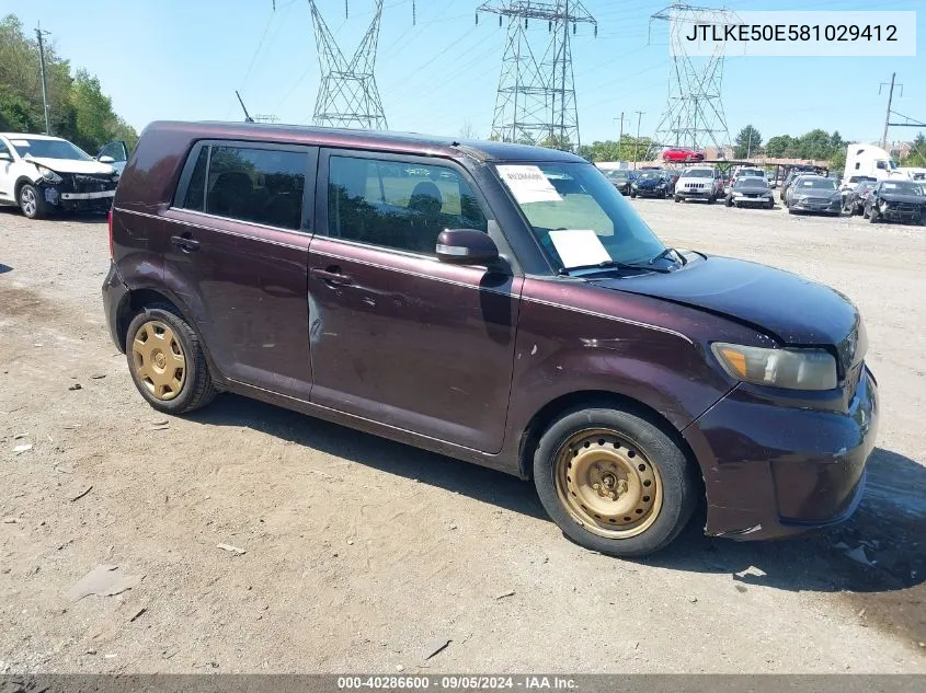 JTLKE50E581029412 2008 Scion Xb