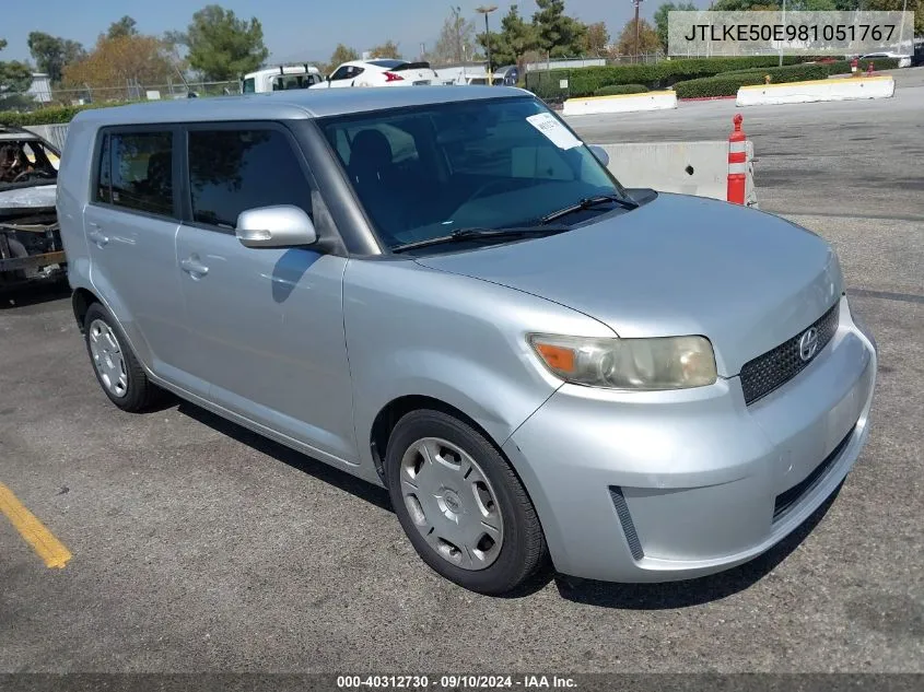 JTLKE50E981051767 2008 Scion Xb