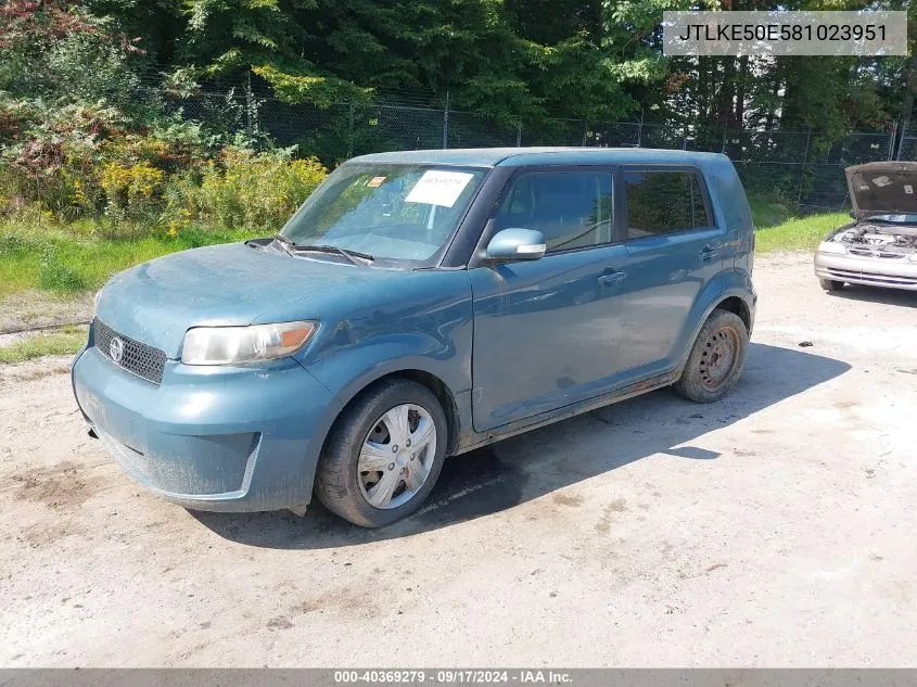 JTLKE50E581023951 2008 Scion Xb