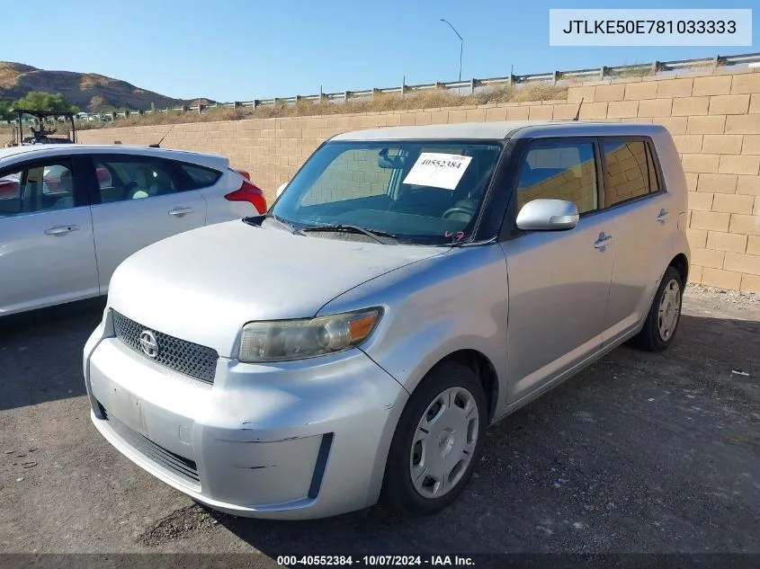 JTLKE50E781033333 2008 Scion Xb