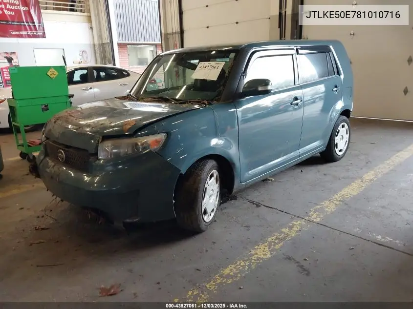JTLKE50E781010716 2008 Scion Xb