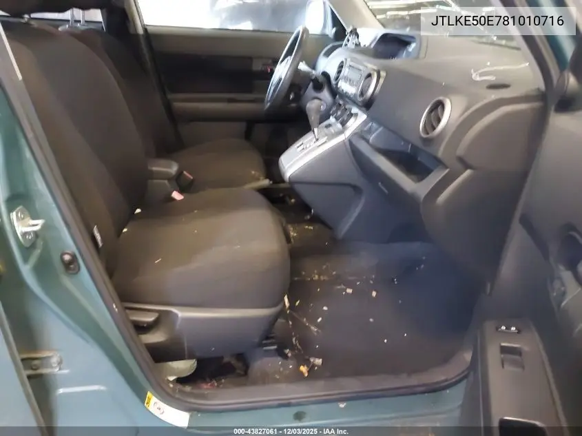 JTLKE50E781010716 2008 Scion Xb