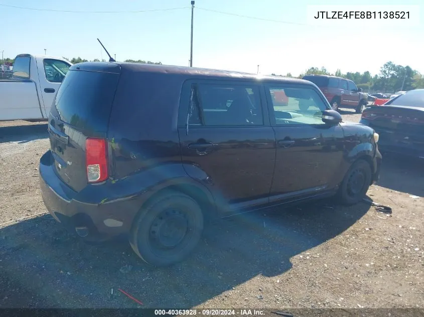 JTLZE4FE8B1138521 2011 Scion Xb