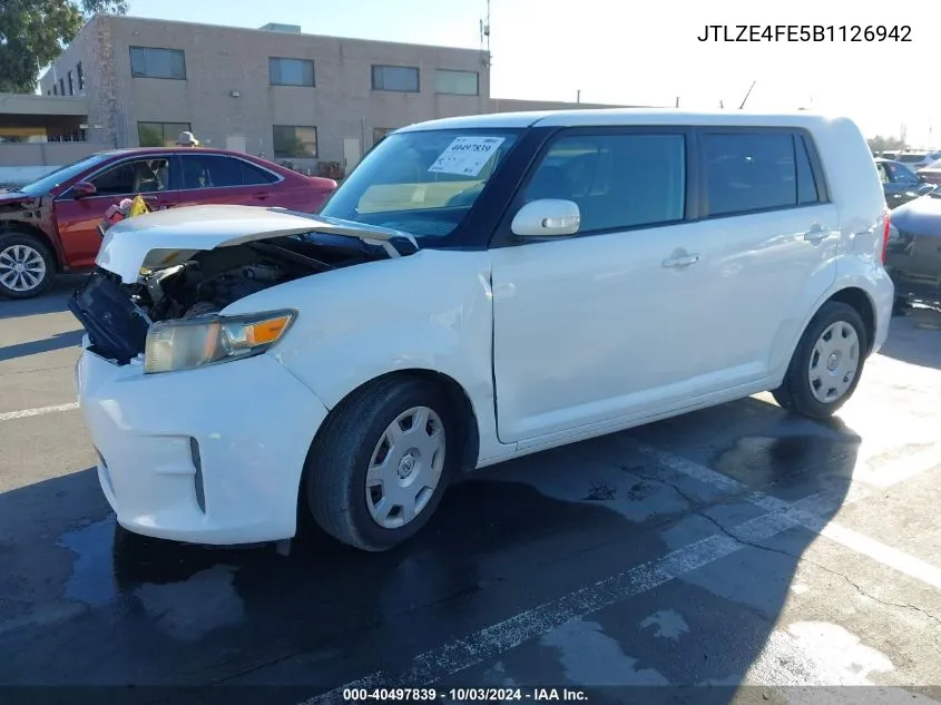 2011 Scion Xb Base (Retail Orders Only) (A4) VIN: JTLZE4FE5B1126942 Lot: 40497839