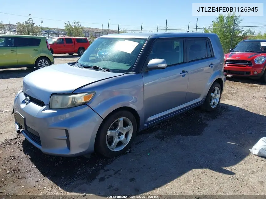 JTLZE4FE0B1126945 2011 Scion Xb