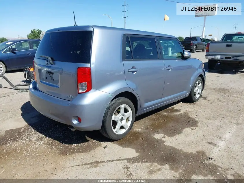 JTLZE4FE0B1126945 2011 Scion Xb