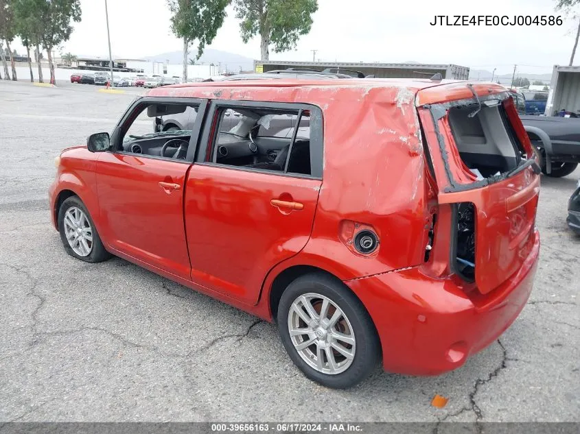 JTLZE4FE0CJ004586 2012 Scion Xb Release Series 9.0