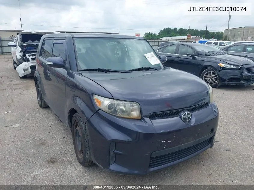 JTLZE4FE3CJ010074 2012 Scion Xb