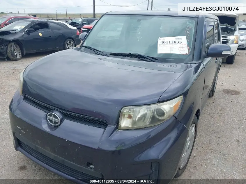 JTLZE4FE3CJ010074 2012 Scion Xb