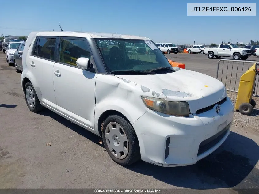 JTLZE4FEXCJ006426 2012 Scion Xb