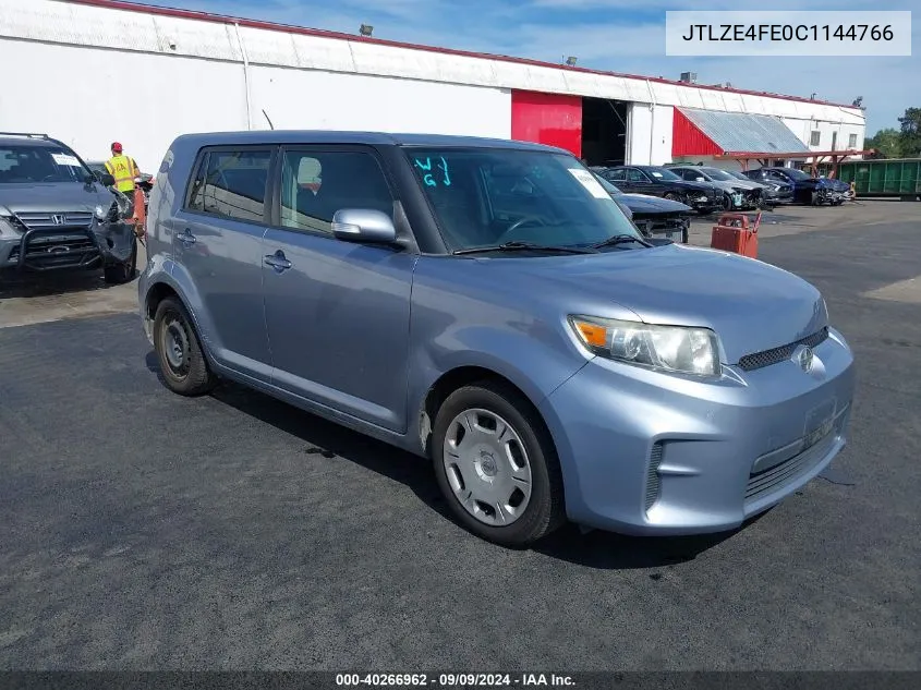 JTLZE4FE0C1144766 2012 Scion Xb