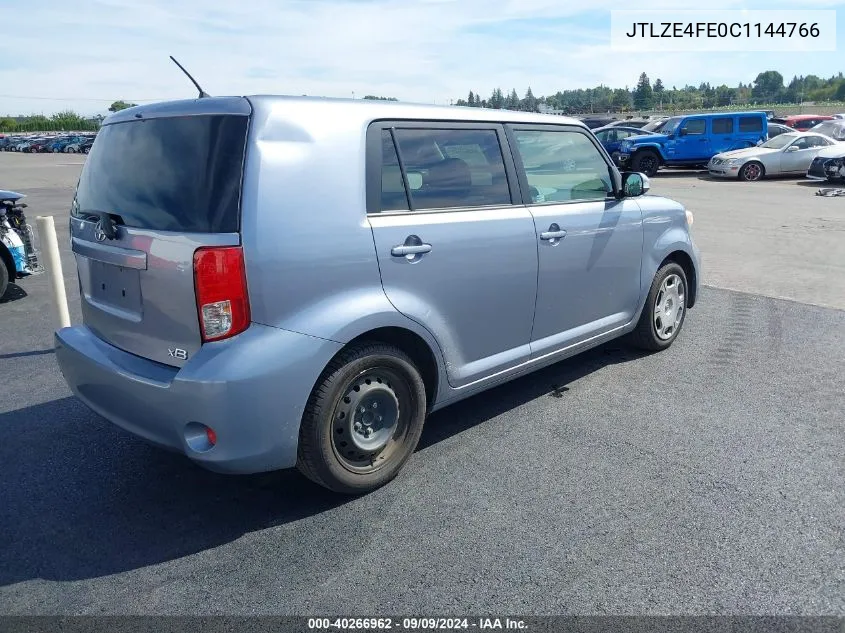 JTLZE4FE0C1144766 2012 Scion Xb