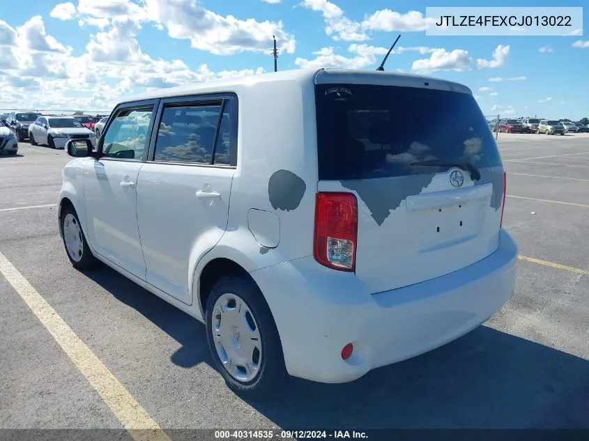 JTLZE4FEXCJ013022 2012 Scion Xb