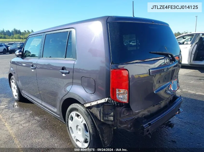 JTLZE4FE3CJ014125 2012 Scion Xb