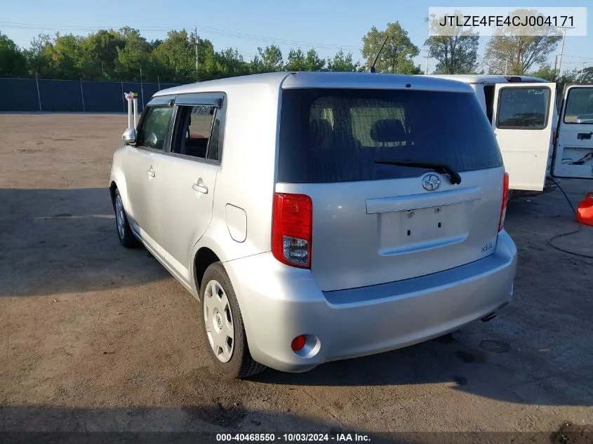 JTLZE4FE4CJ004171 2012 Scion Xb