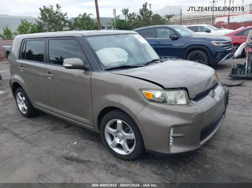 JTLZE4FE3EJ060119 2014 Scion Xb