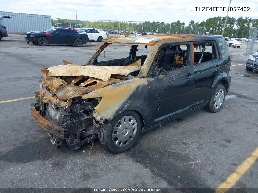 JTLZE4FE5EJ057402 2014 Scion Xb