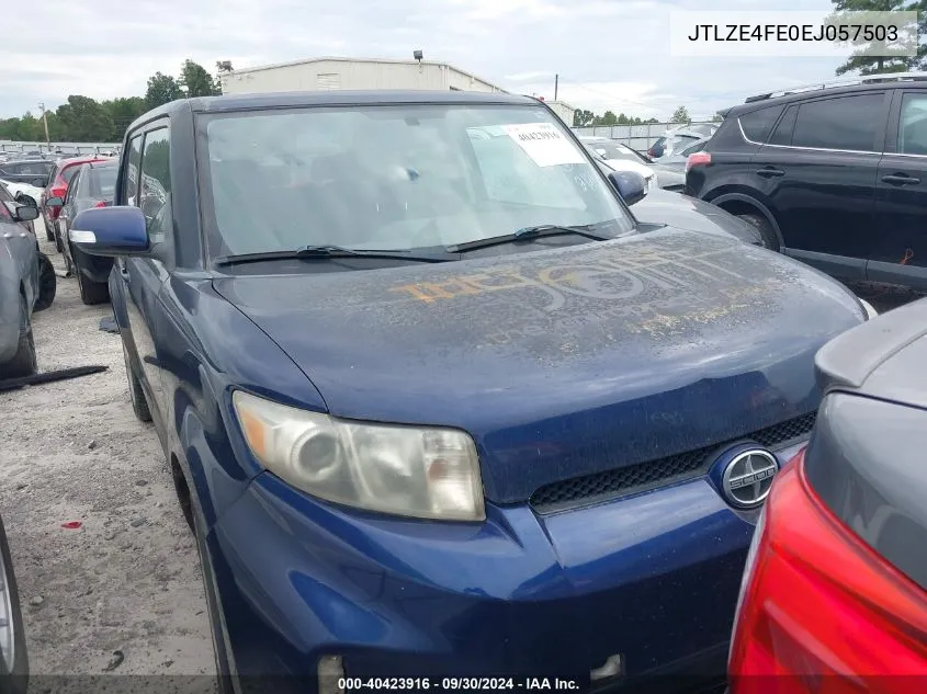 2014 Scion Xb VIN: JTLZE4FE0EJ057503 Lot: 40423916