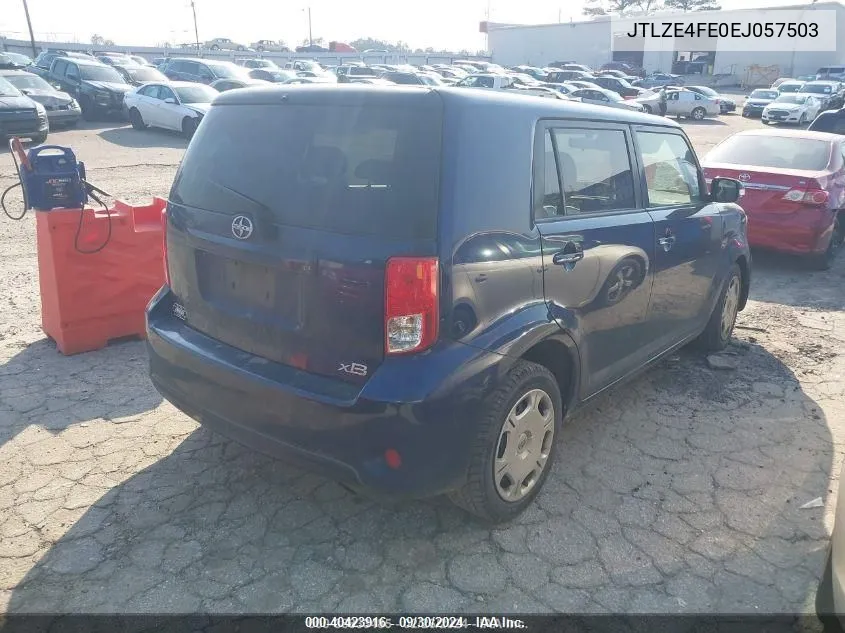 2014 Scion Xb VIN: JTLZE4FE0EJ057503 Lot: 40423916