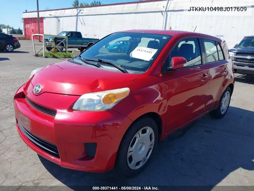 JTKKU10498J017609 2008 Scion Xd