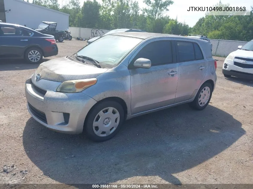 JTKKU10498J001863 2008 Scion Xd