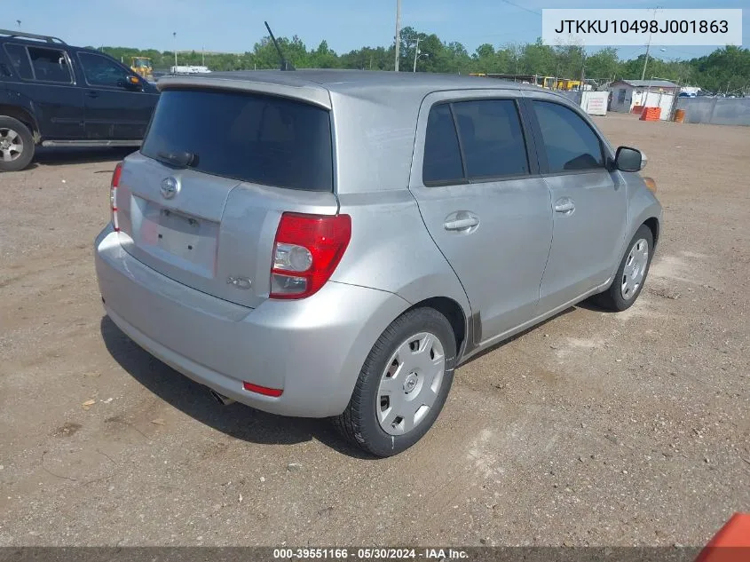 JTKKU10498J001863 2008 Scion Xd