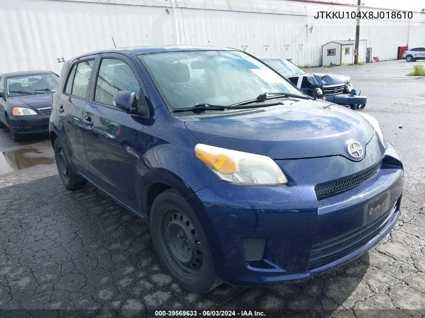 JTKKU104X8J018610 2008 Scion Xd