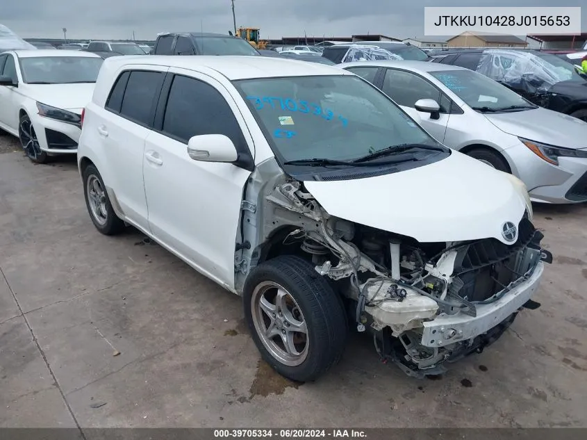 2008 Scion Xd VIN: JTKKU10428J015653 Lot: 39705334