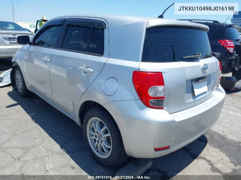 JTKKU10498J016198 2008 Scion Xd