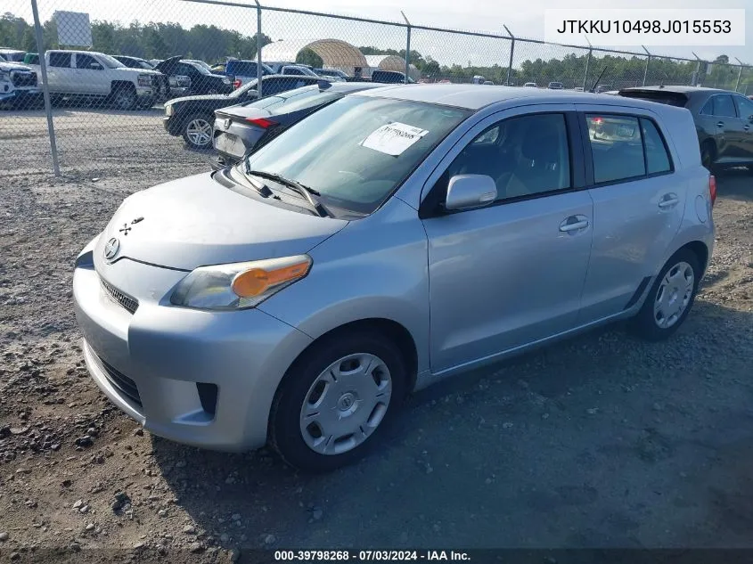 2008 Scion Xd VIN: JTKKU10498J015553 Lot: 39798268