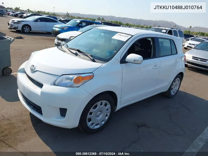 2008 Scion Xd VIN: JTKKU10488J010764 Lot: 39812369