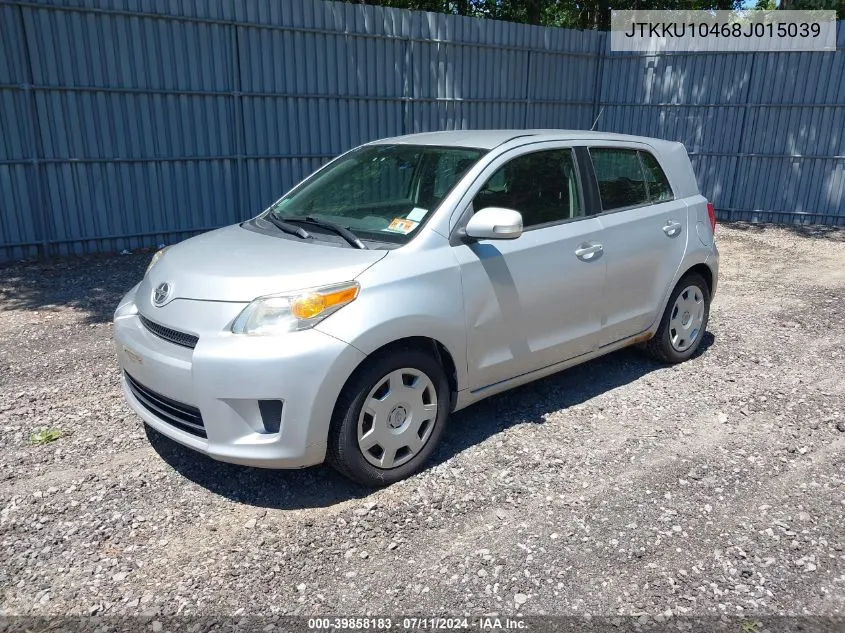 2008 Scion Xd VIN: JTKKU10468J015039 Lot: 39858183