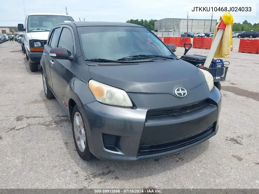 2008 Scion Xd VIN: JTKKU10468J024033 Lot: 39912886