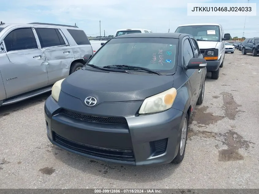 2008 Scion Xd VIN: JTKKU10468J024033 Lot: 39912886