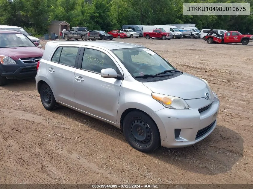 2008 Scion Xd VIN: JTKKU10498J010675 Lot: 39944309