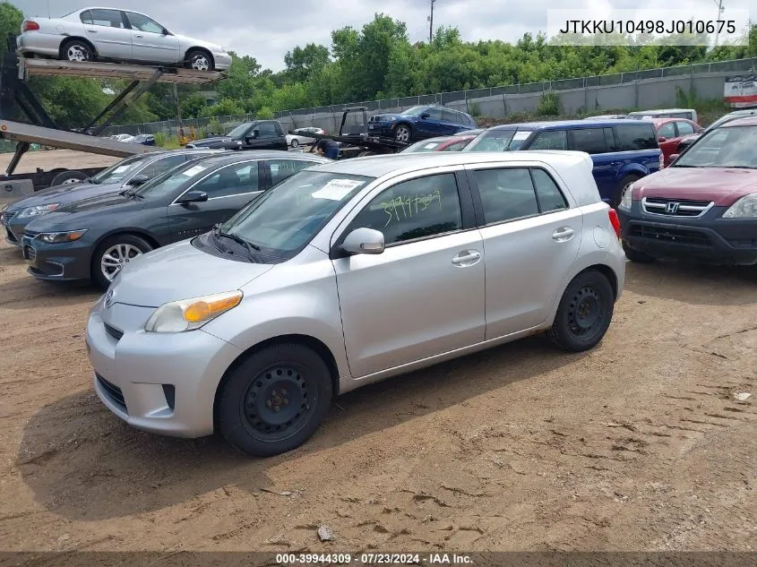 2008 Scion Xd VIN: JTKKU10498J010675 Lot: 39944309