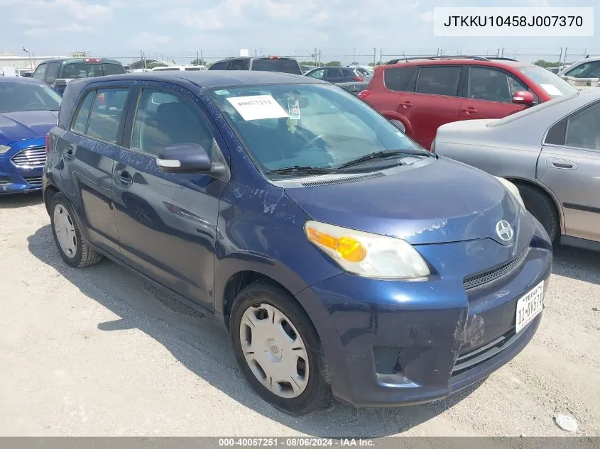 JTKKU10458J007370 2008 Scion Xd