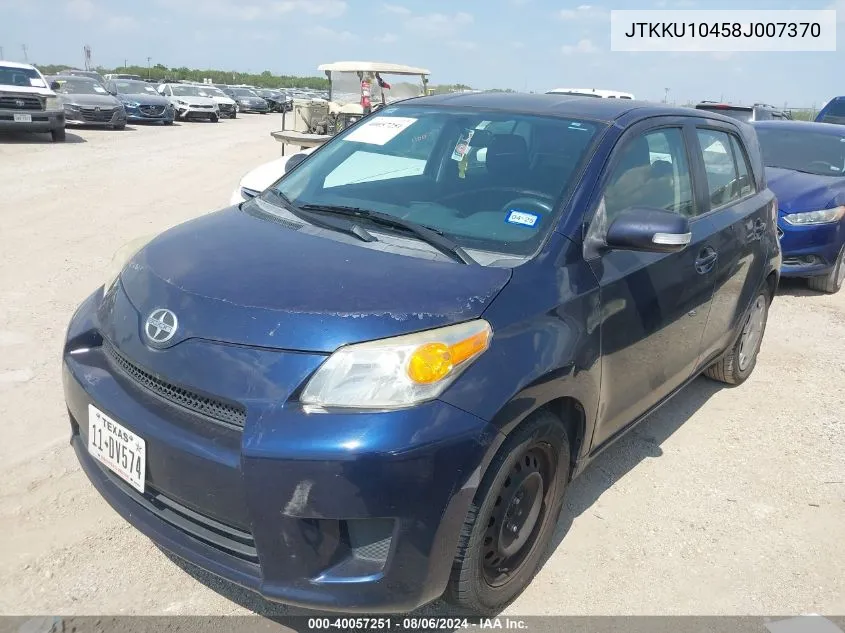 JTKKU10458J007370 2008 Scion Xd