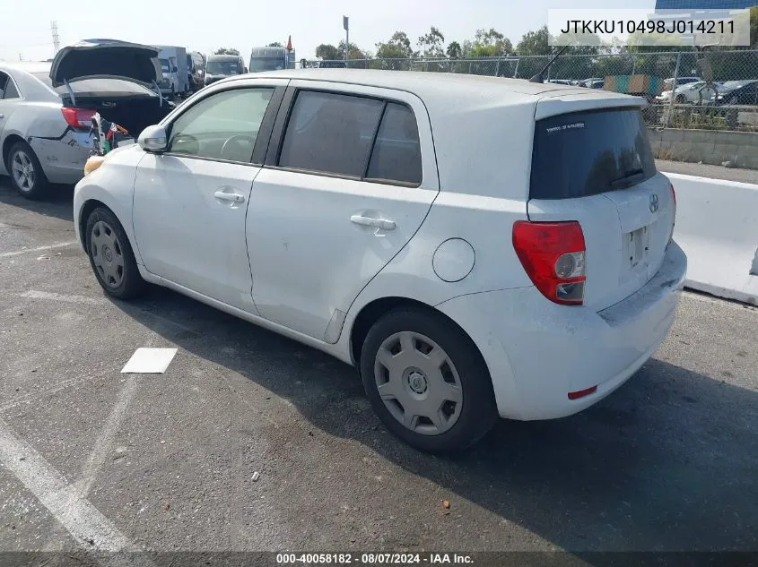 JTKKU10498J014211 2008 Scion Xd