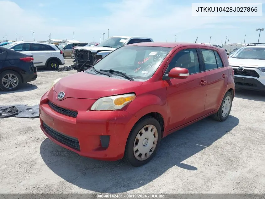 JTKKU10428J027866 2008 Scion Xd