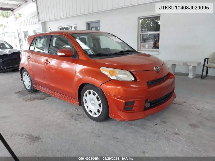 JTKKU10408J029096 2008 Scion Xd