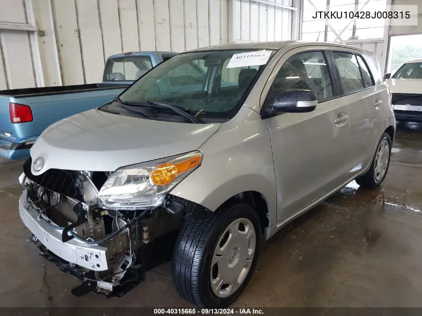 JTKKU10428J008315 2008 Scion Xd