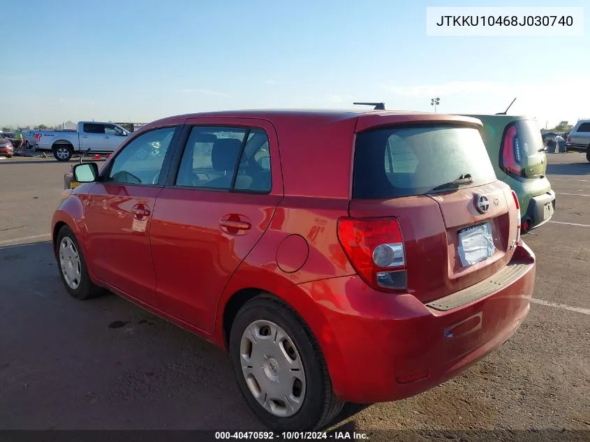 JTKKU10468J030740 2008 Scion Xd