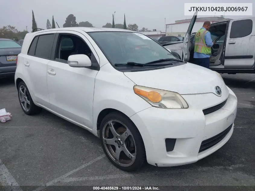 JTKKU10428J006967 2008 Scion Xd