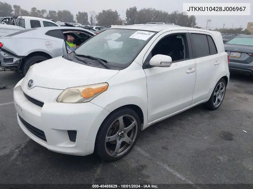 JTKKU10428J006967 2008 Scion Xd