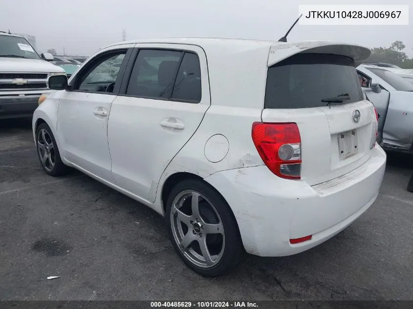 JTKKU10428J006967 2008 Scion Xd