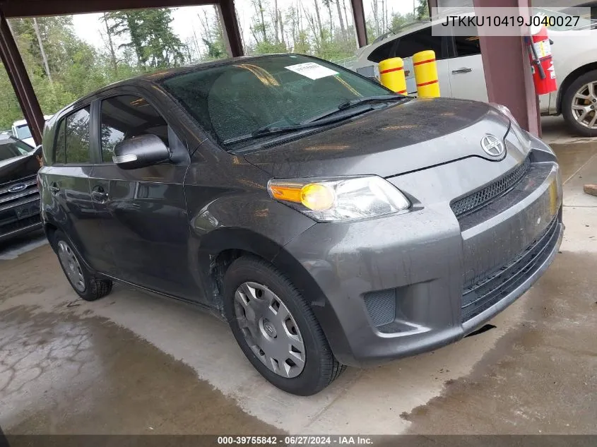 2009 Scion Xd VIN: JTKKU10419J040027 Lot: 39755842