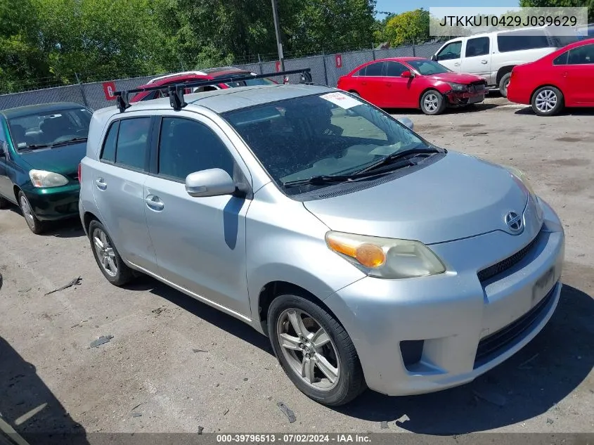 2009 Scion Xd VIN: JTKKU10429J039629 Lot: 39796513